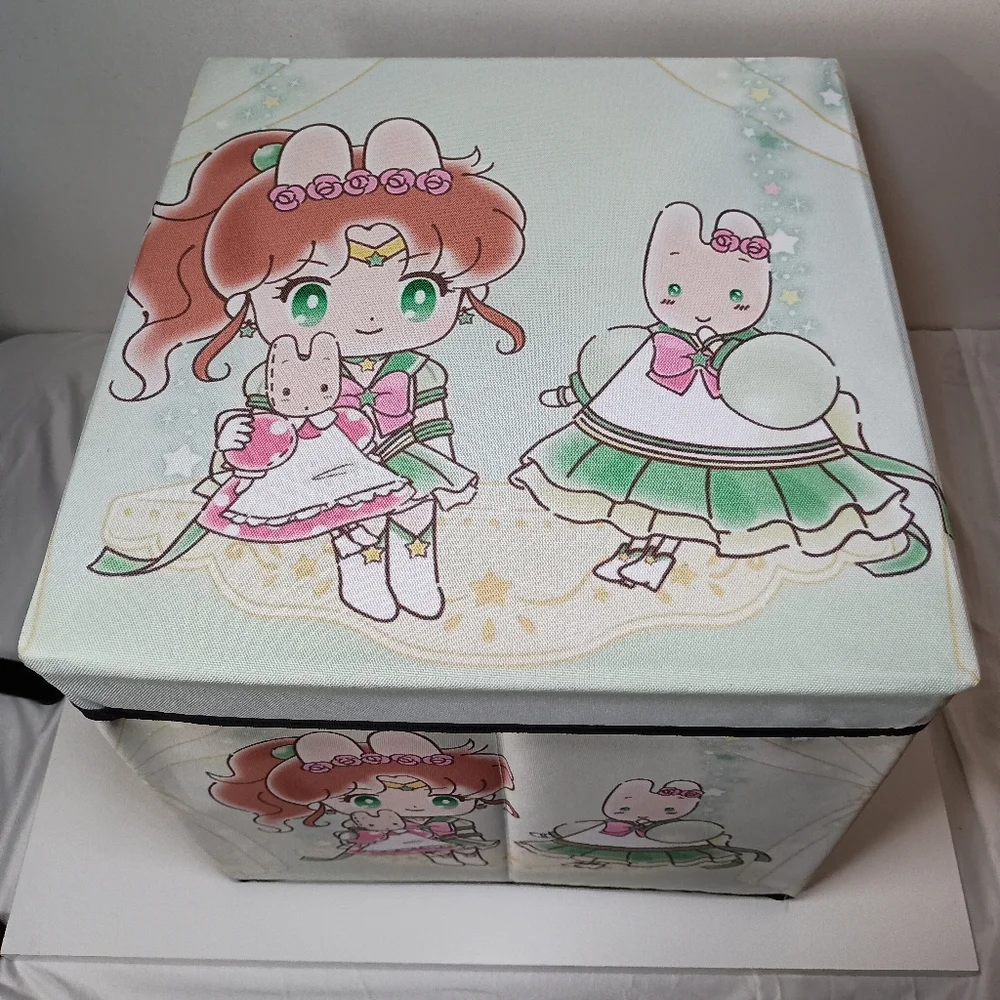 Sanrio MarronCream Storage Box with Lid – NWT – Kawaii Collapsible Bin
